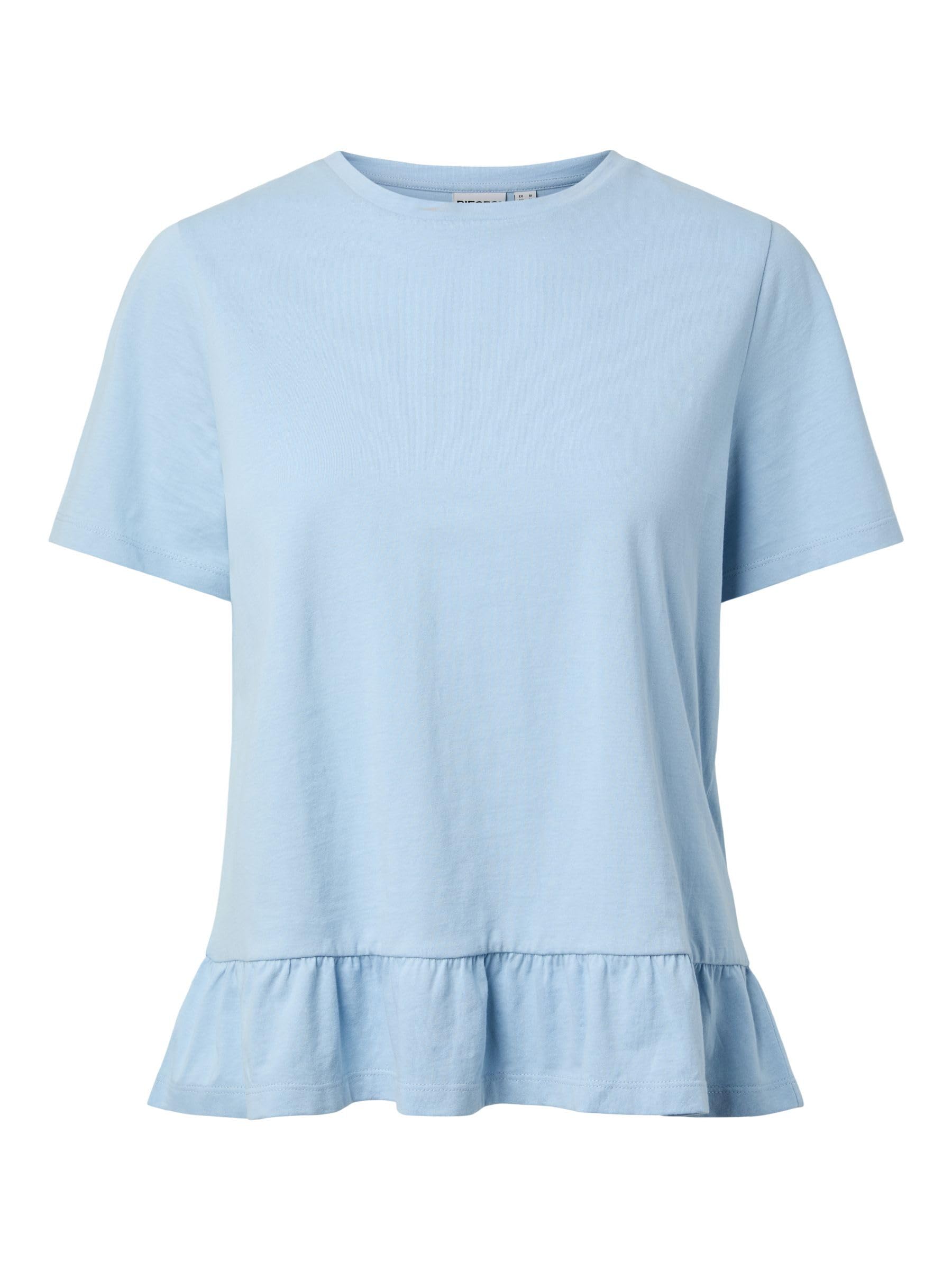 Pieces Pcdisso Top Donna Girocollo Maniche Corte