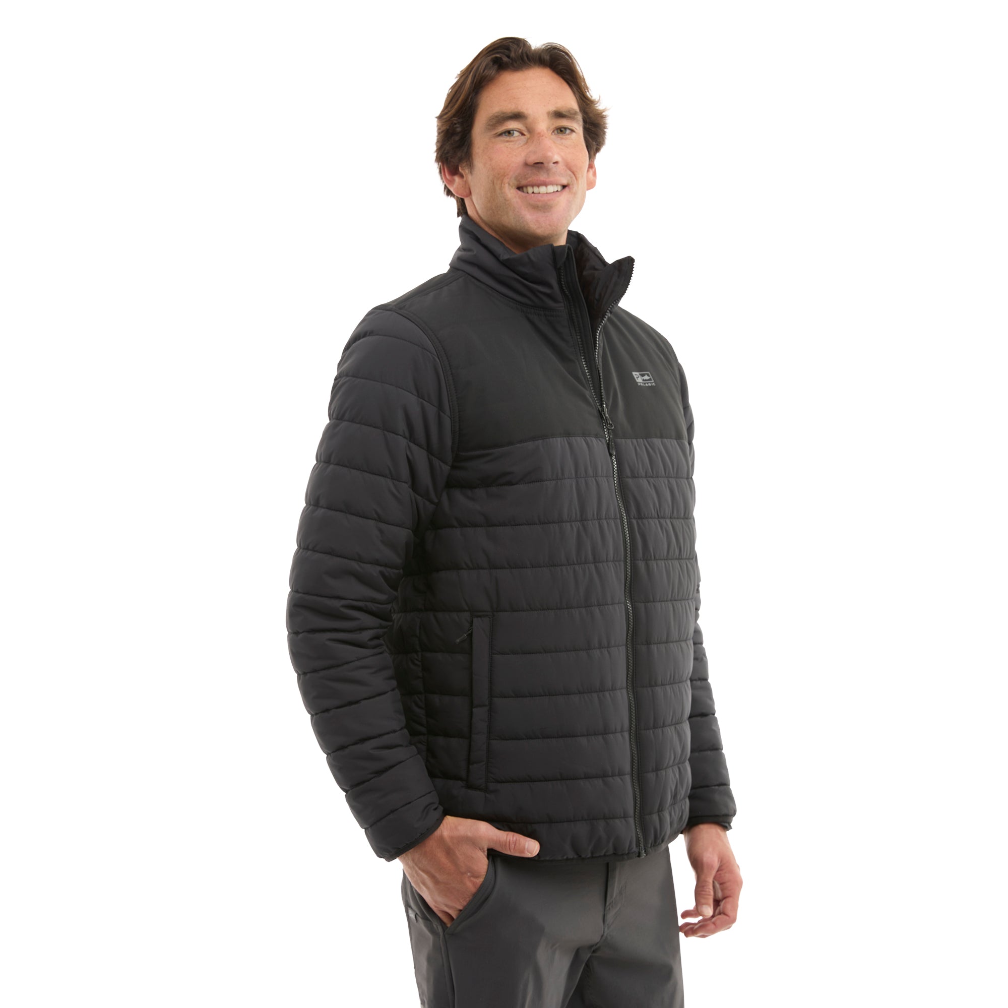 Pelagic Cold Front piumino nero idrorepellente