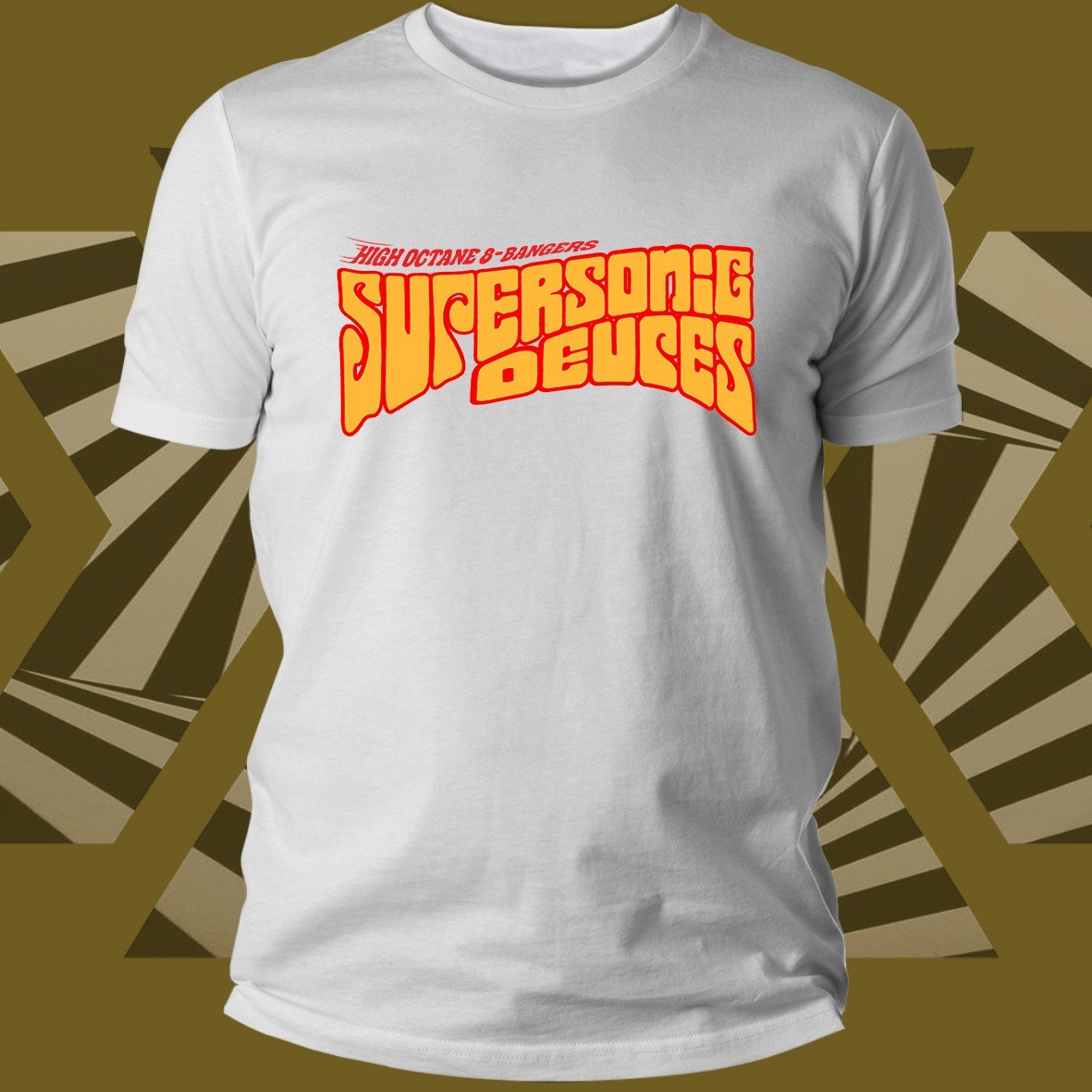 Matrix Music Store Supersonic Deuces Logo T-shirt cotone organico