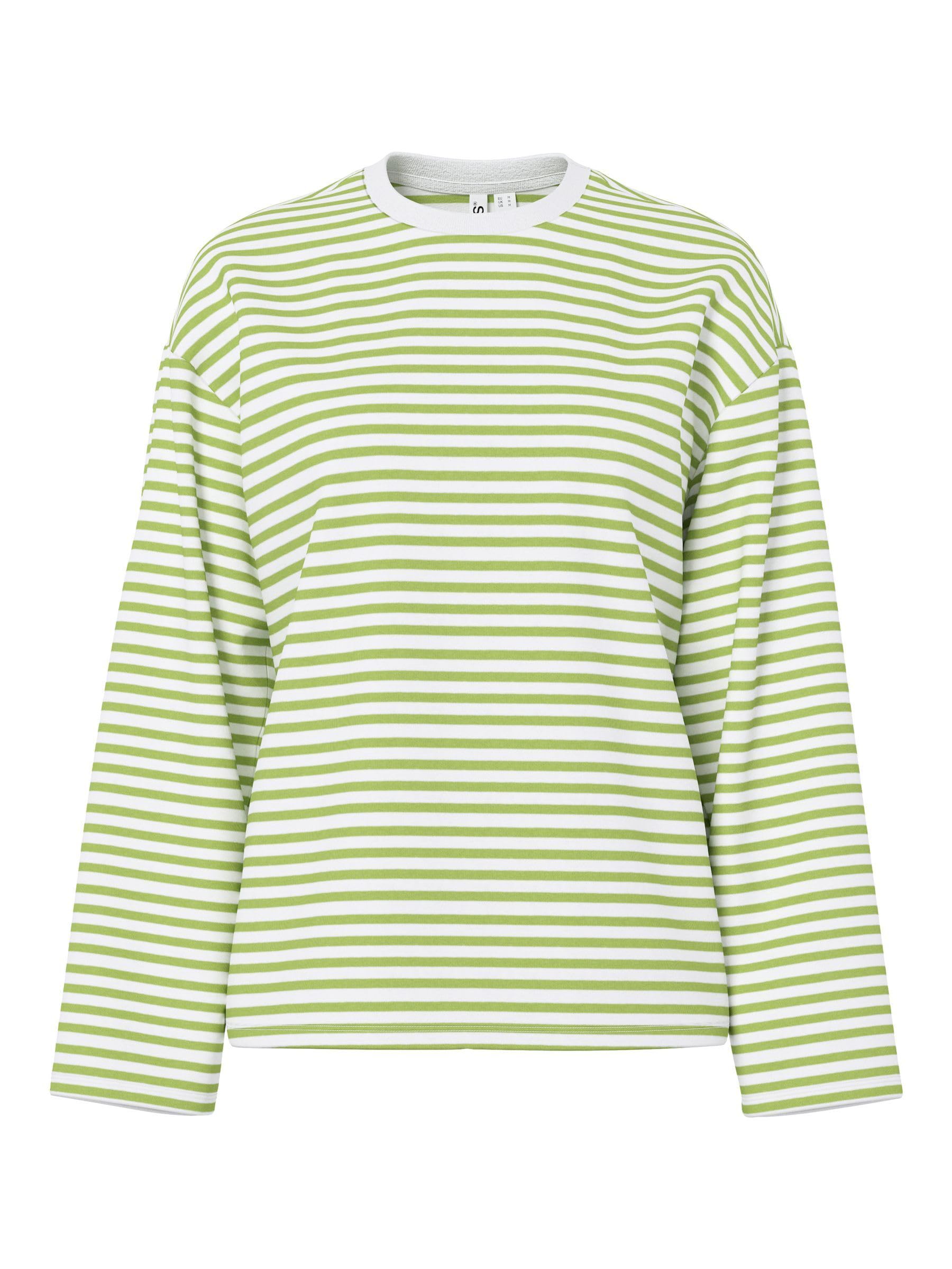Pieces Sadie Long Sleeve T-Shirt XL maglia cotone oversize