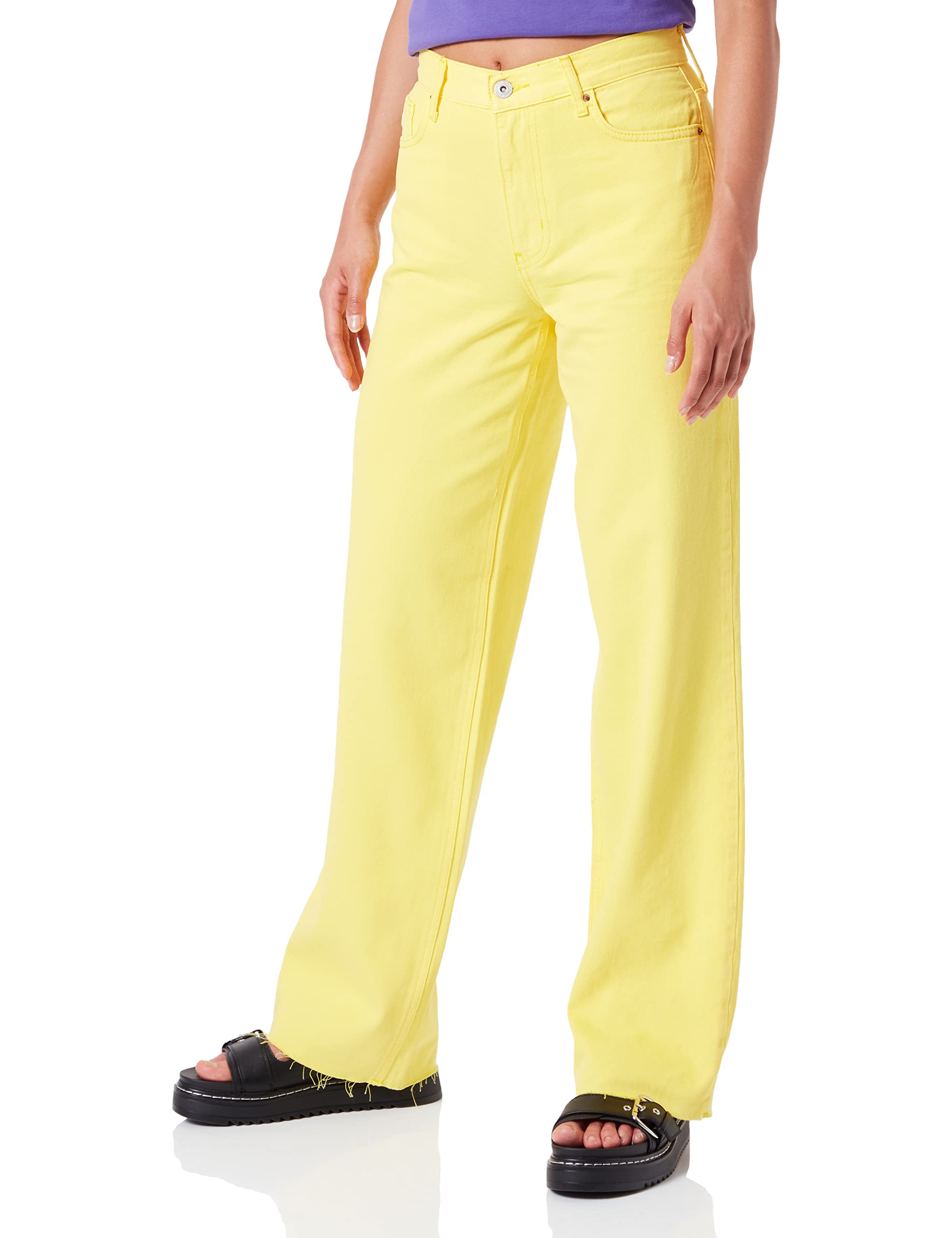 Pieces Pcmolly HW Denim Pants jeans donna vita alta