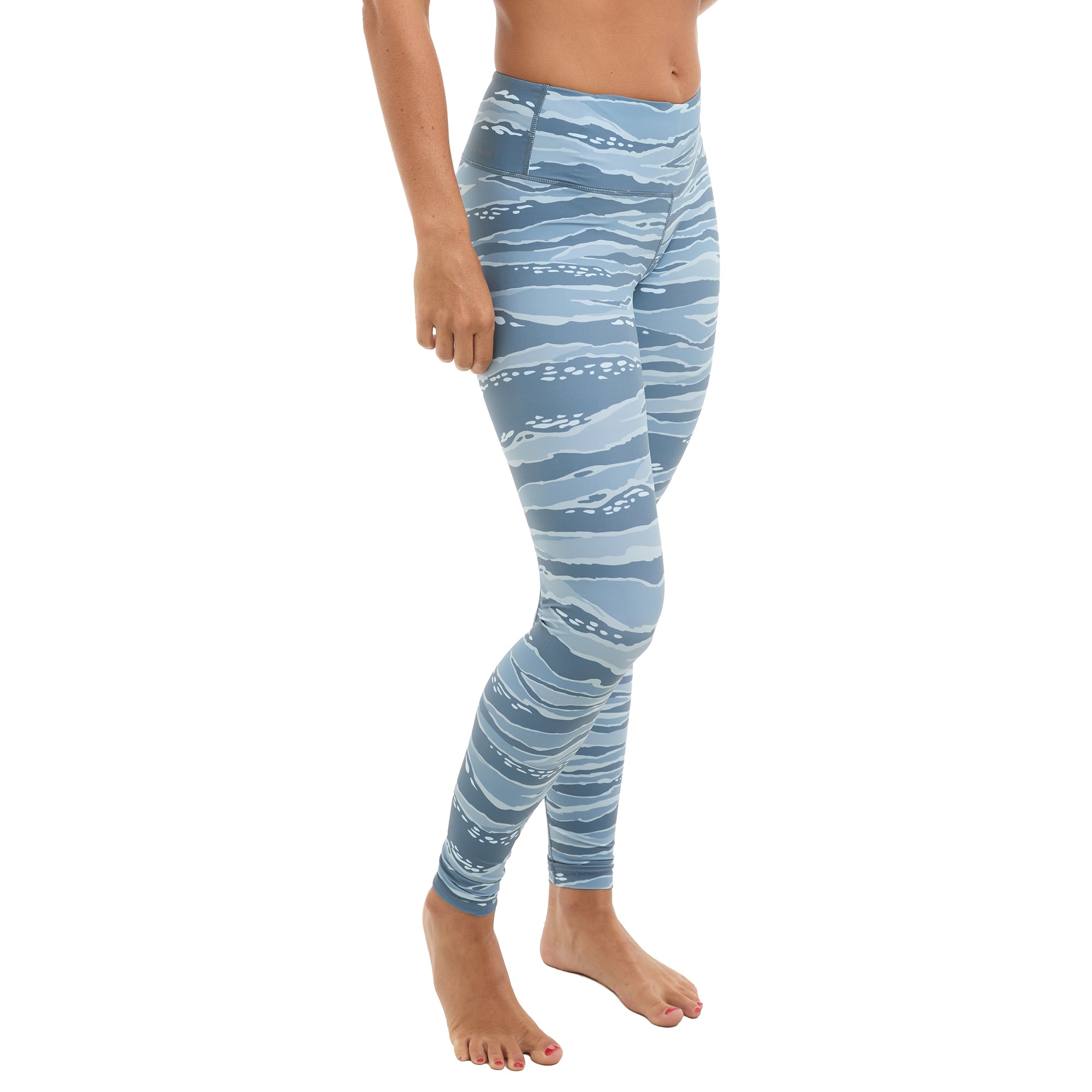 Pelagic Maui leggings donna pesca petrol elasticizzati