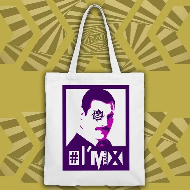 I'm X Mercury X 2 shopper tela cotone organico