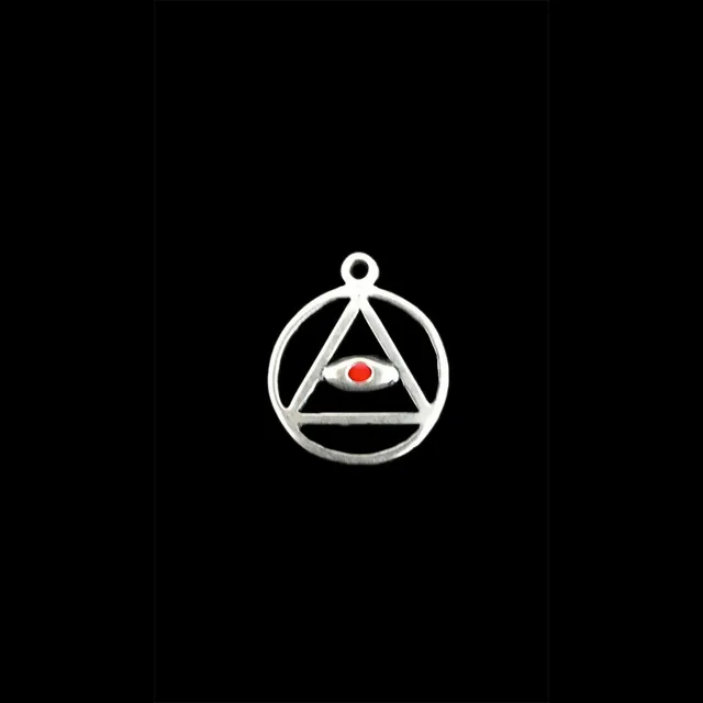 Matrix Music Store Eye of God ciondolo zamak con cordino