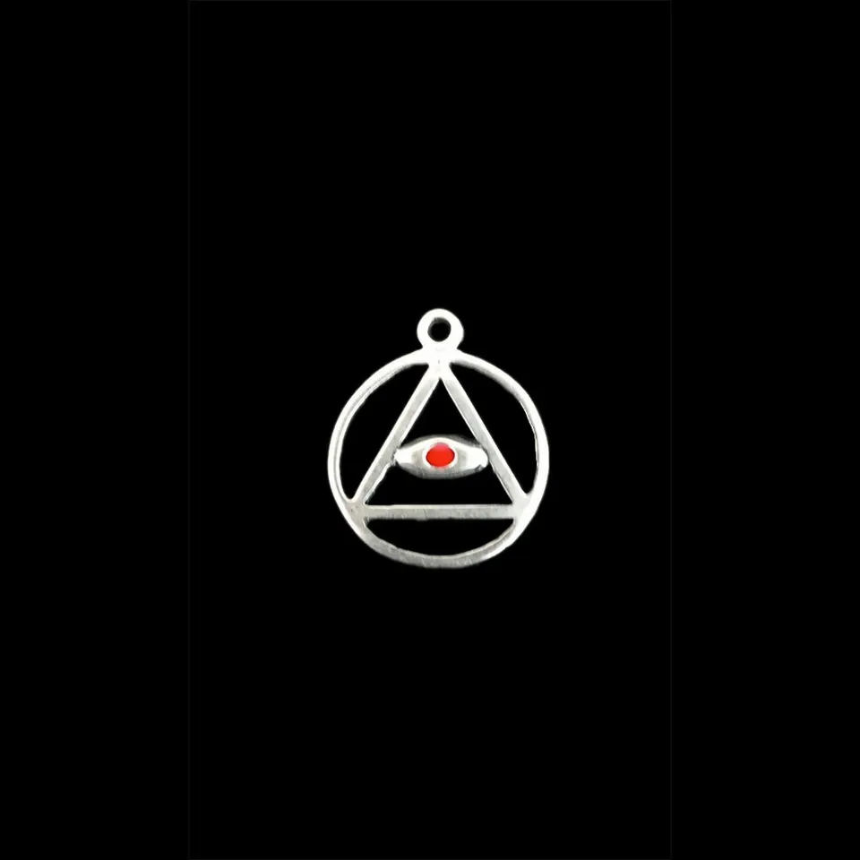 Matrix Music Store Eye of God ciondolo zamak con cordino