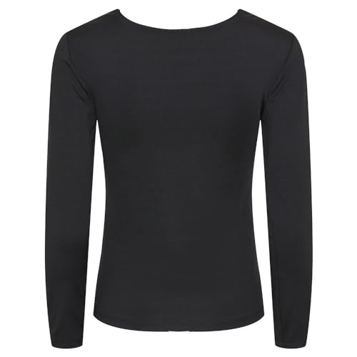Pieces Pcneja LS Top Noos maglia donna maniche lunghe