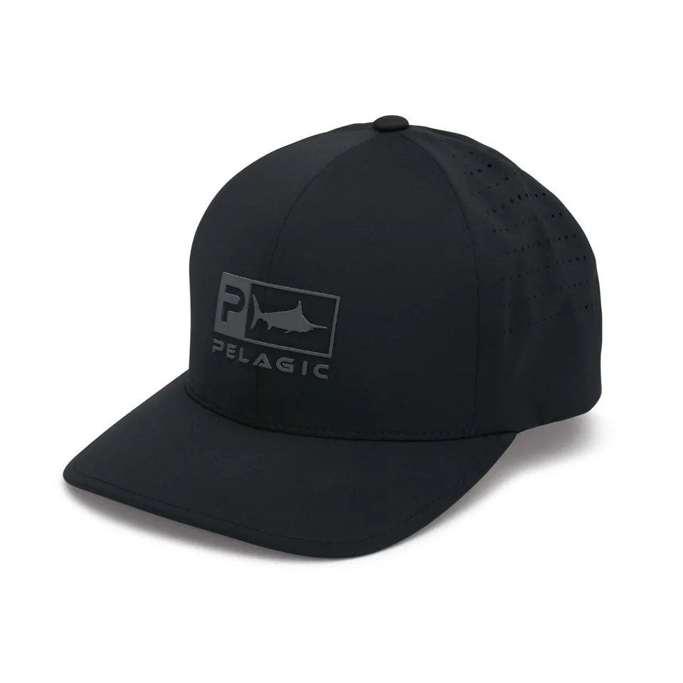 Pelagic Flexfit Delta Icon cappello uomo S/M nero