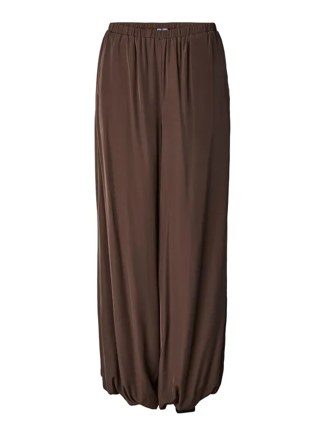 Pieces Pcjilia MW Balloon Pants Wvn D2D pantaloni taglia M vita media