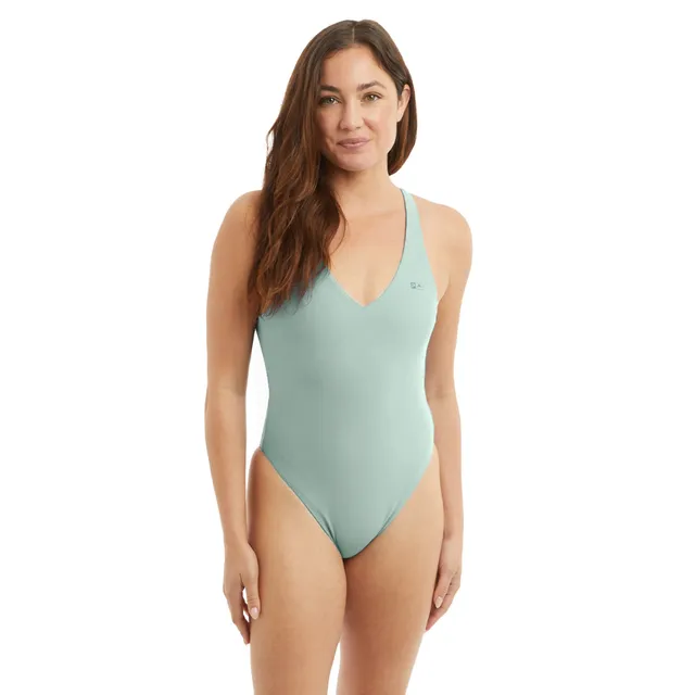 Pelagic Naples Reversible costume intero salvia schiena incrociata