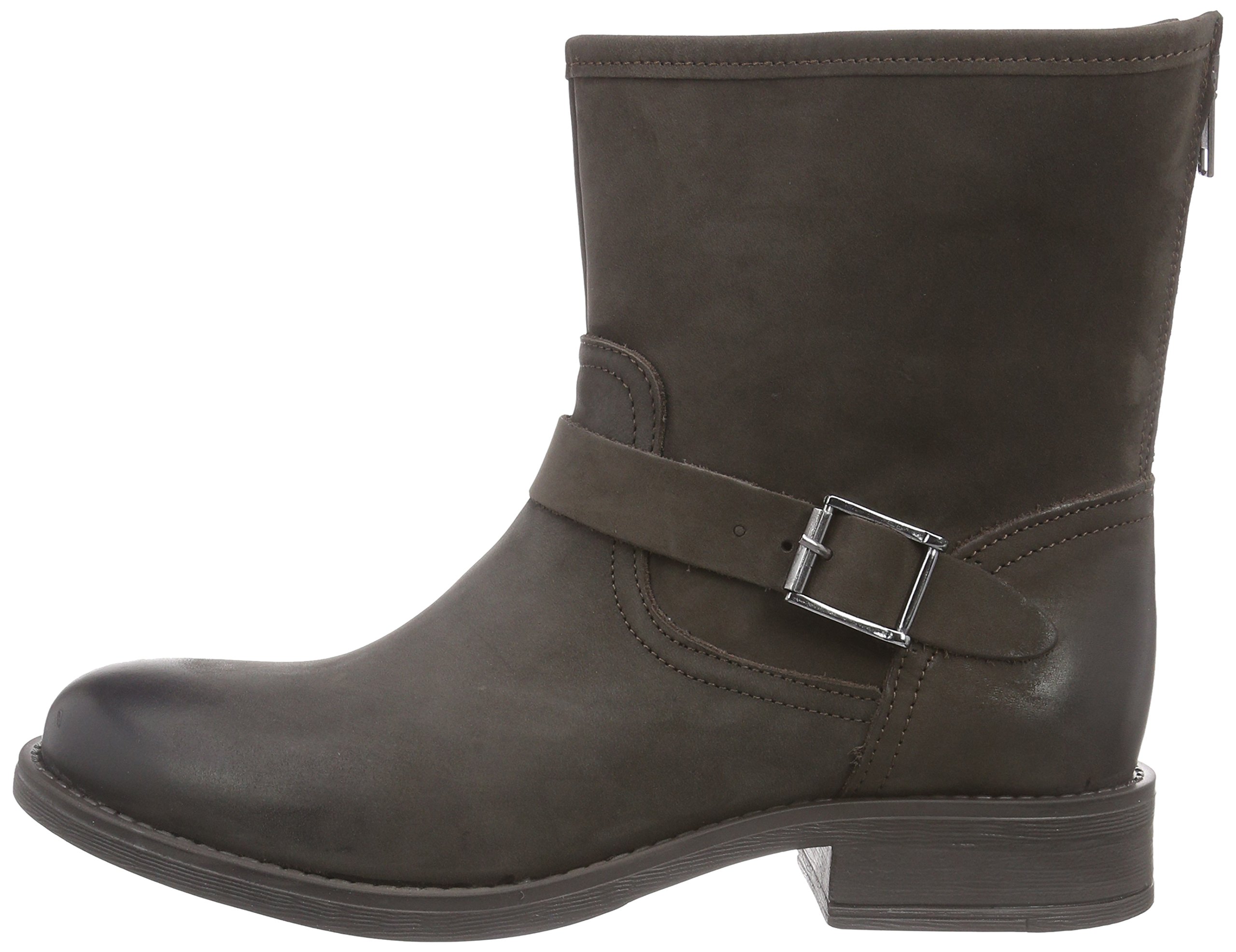 Pieces Psiza Nobuck New Boot stivaletti mocca
