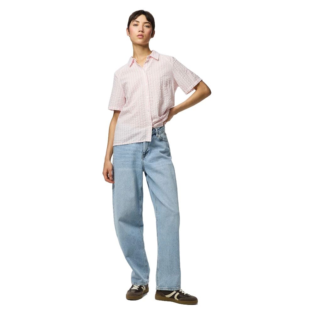 Pieces Stinna camicia donna 2XL in cotone