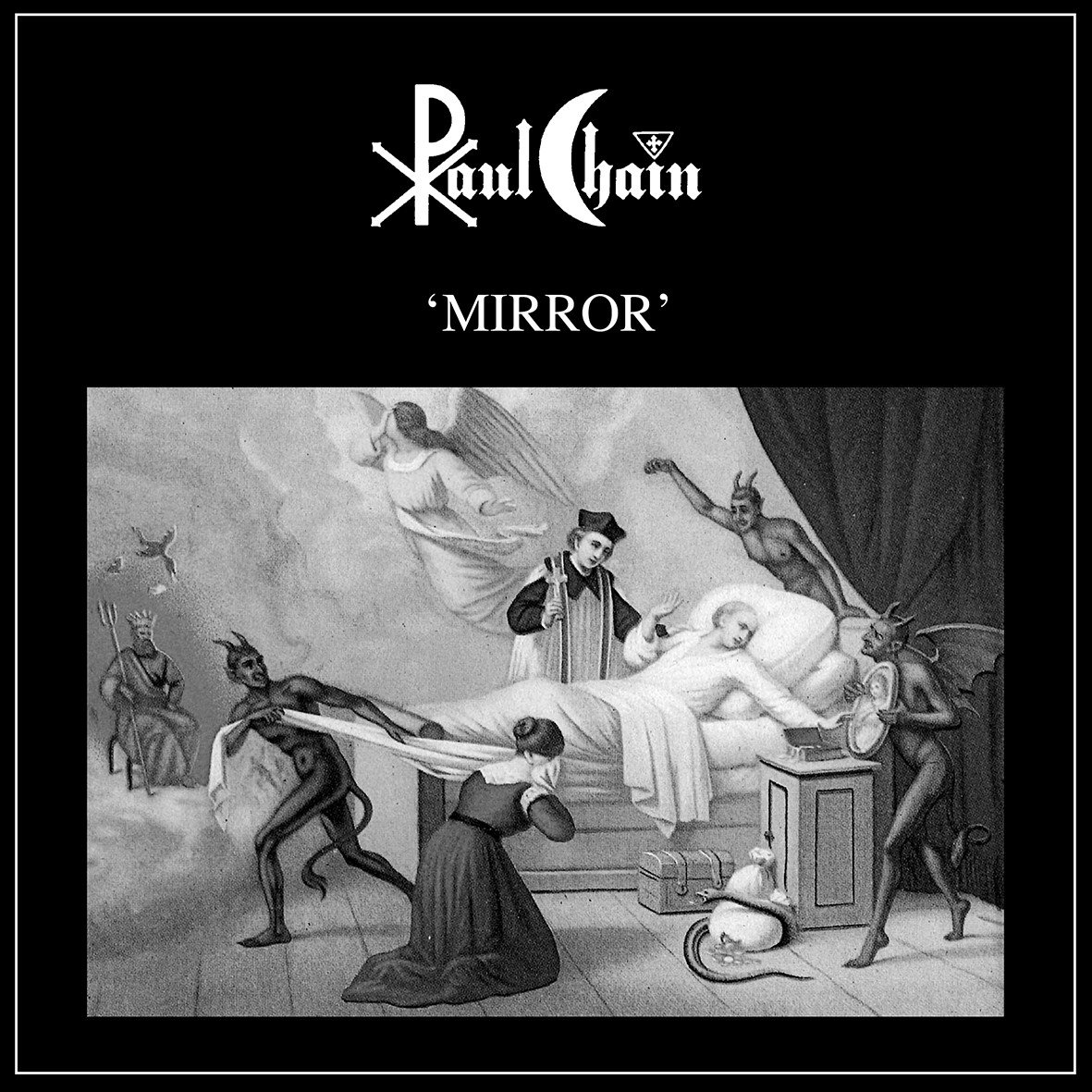 Paul Chain Mirror-Frame maglietta cotone organico