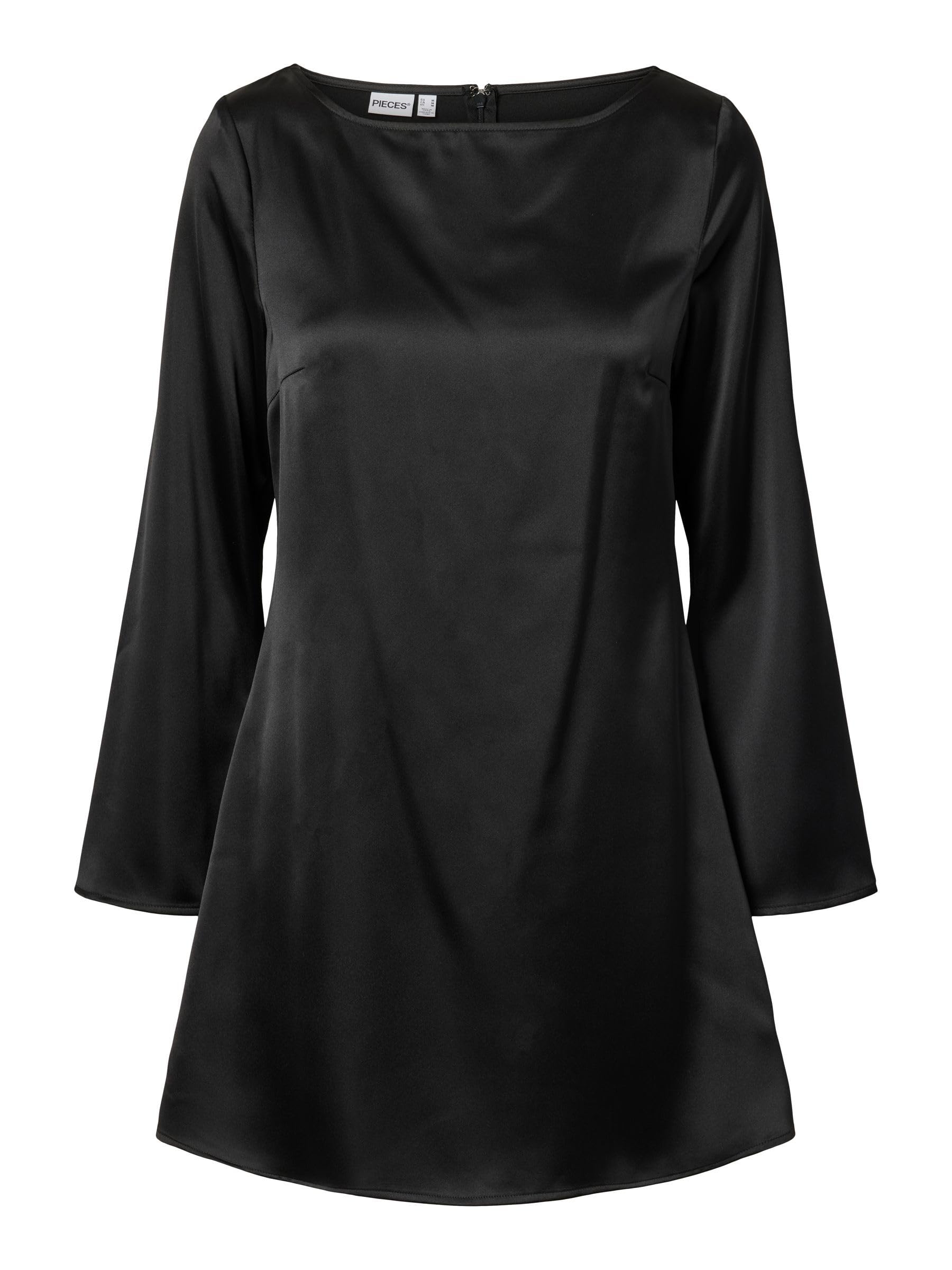 Pieces Pcevy LS Short Dress abito corto donna