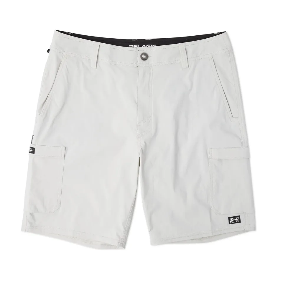 Pelagic Madeira Cargo pantaloncini grigio chiaro idrorepellenti
