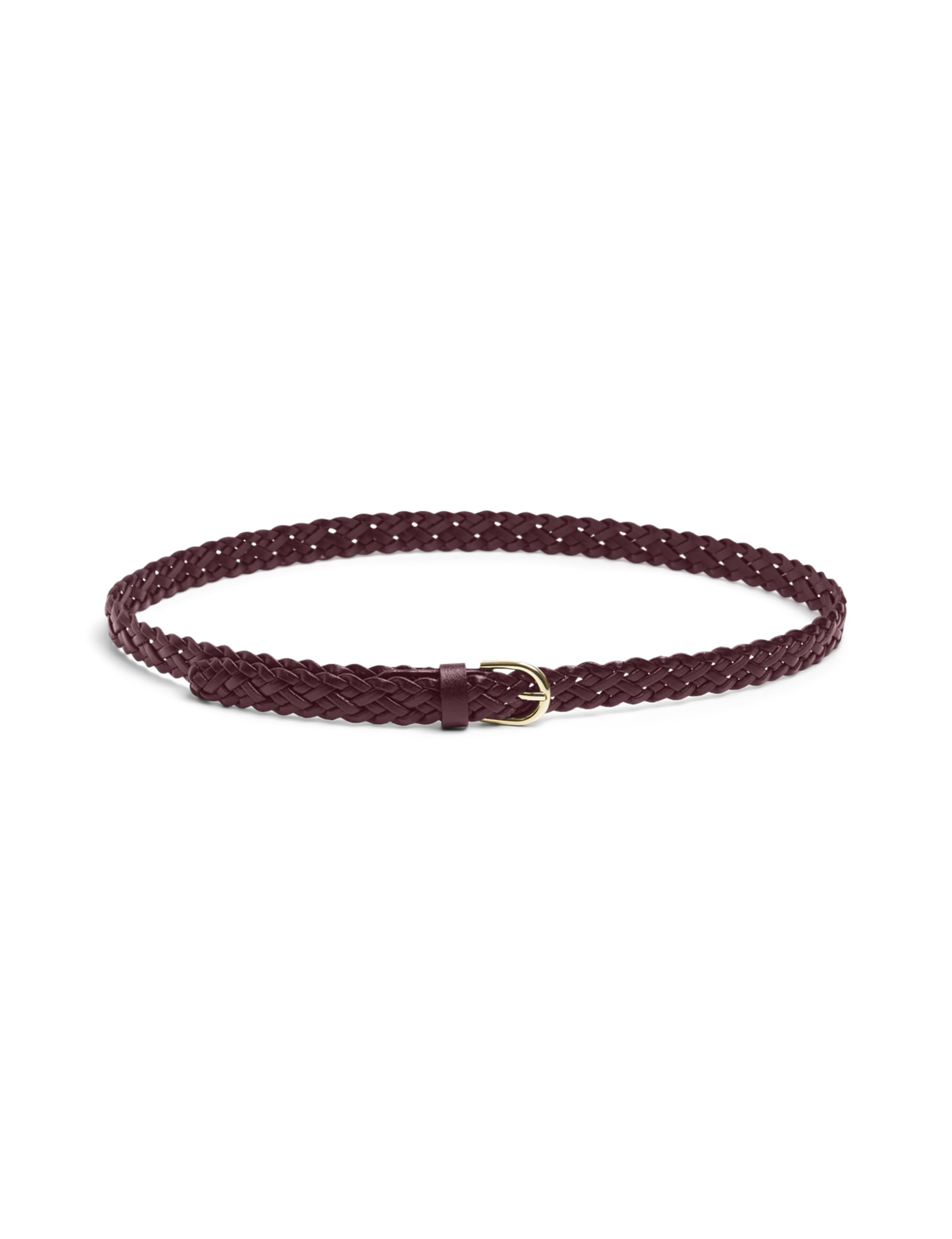 Pieces Pcavery cintura donna pelle intrecciata 80 cognac