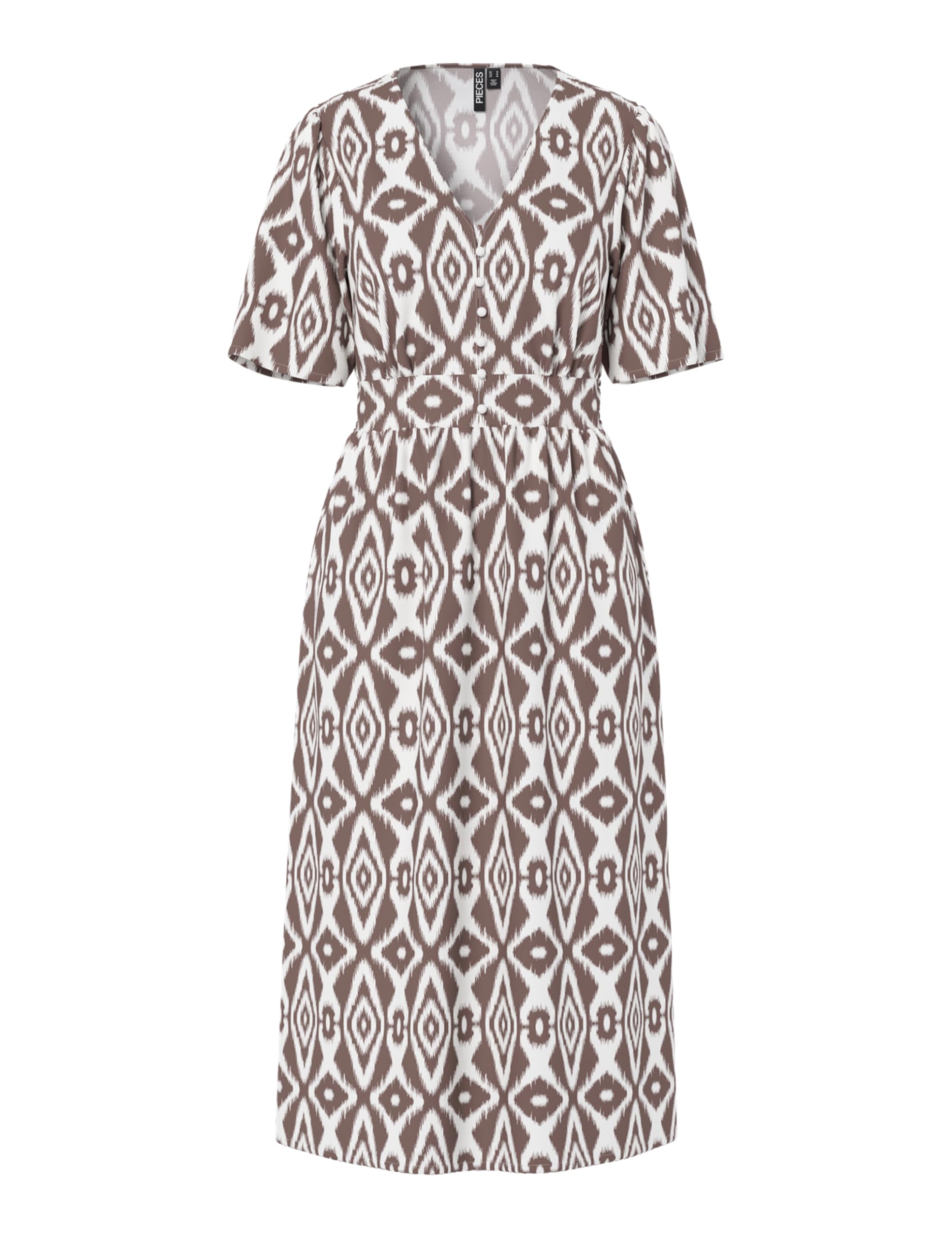 Pieces Pctala Midi Dress Wvn abito donna Roseate Spoonbill