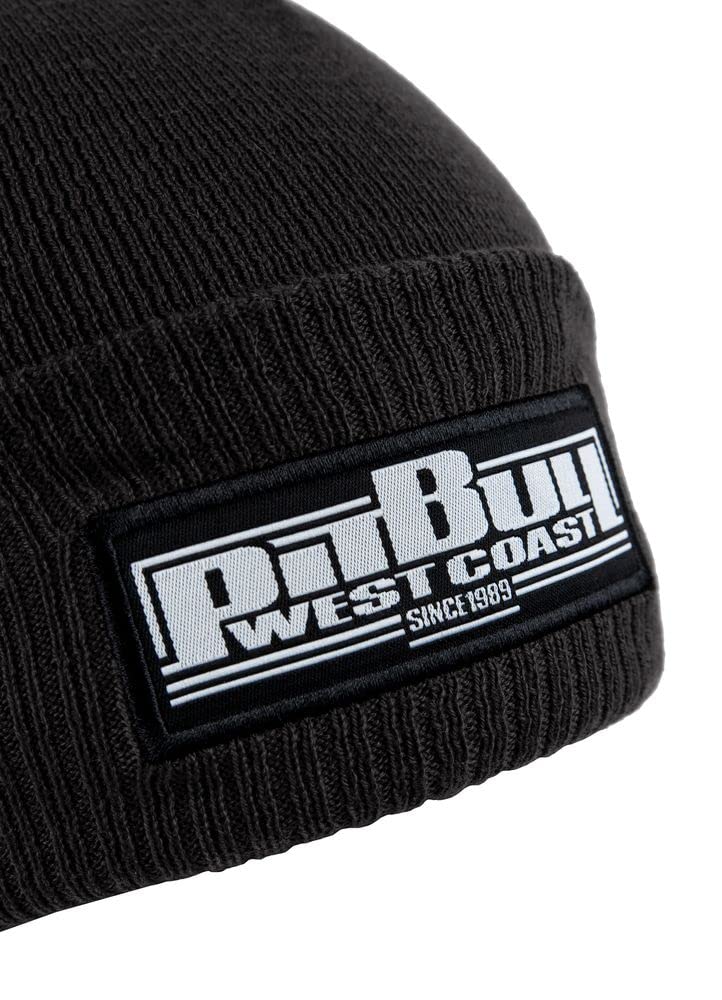 Pitbull One Tone Boxing berretto invernale nero lana