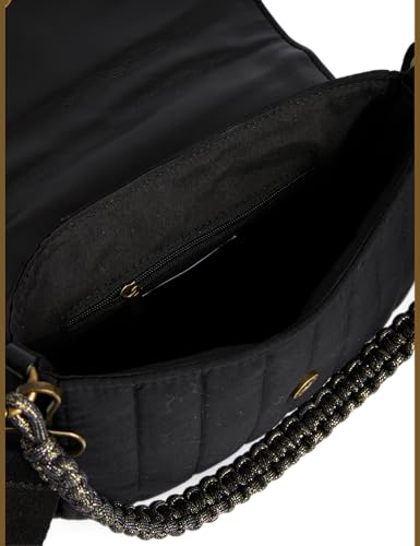 Pieces Pcboline Quilted Cross Body tracolla nera trapuntata