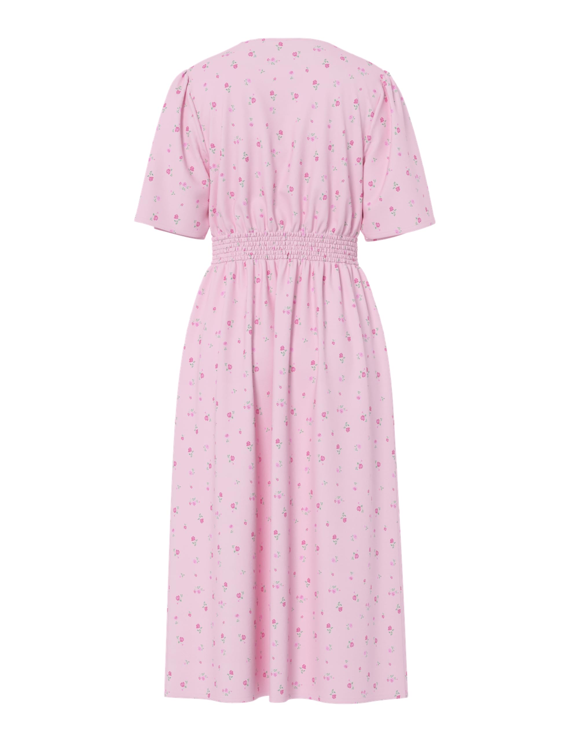 Pieces Pctala Midi Dress Wvn abito donna Roseate Spoonbill
