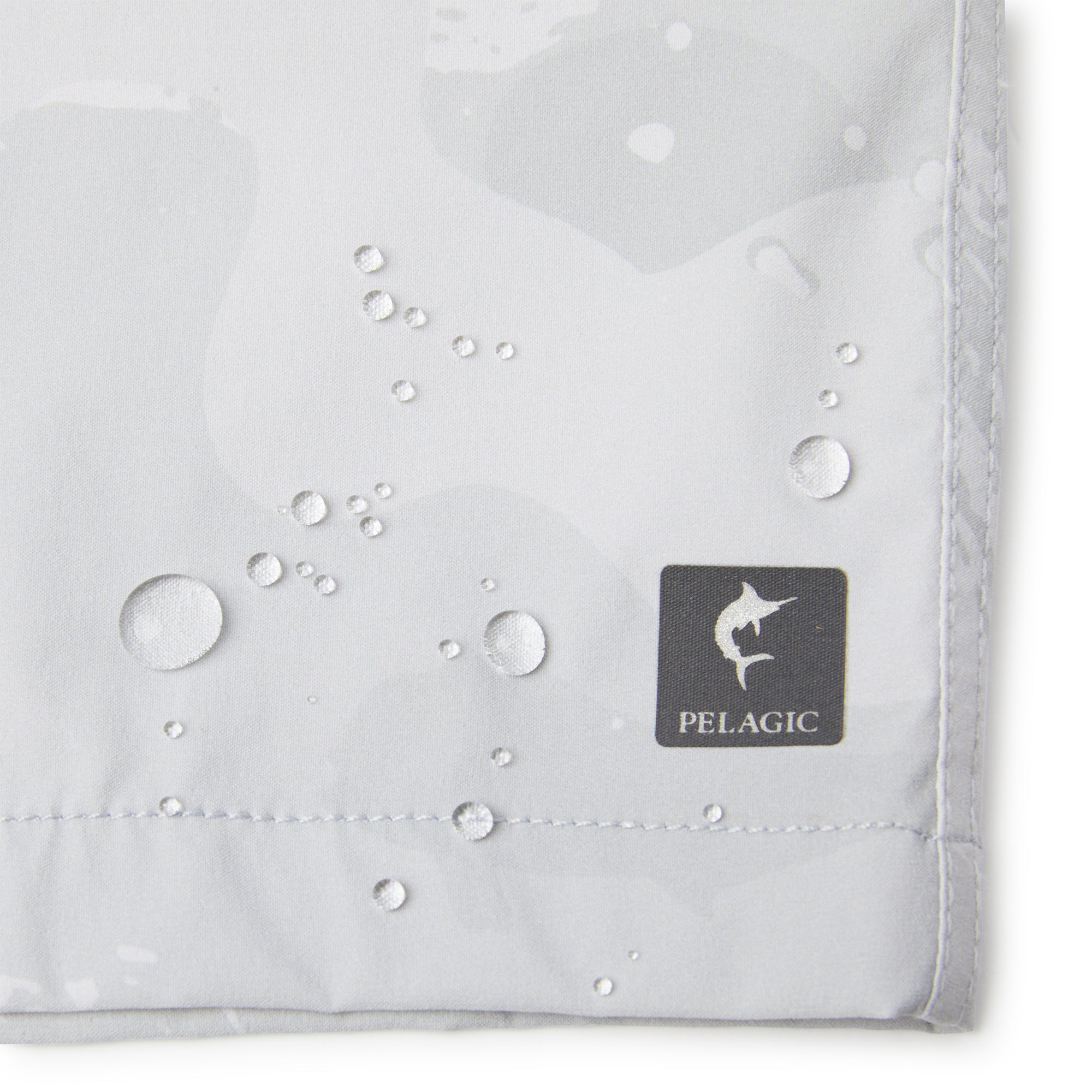Pelagic Palomar pantaloncini pesca grigio chiaro elasticizzati