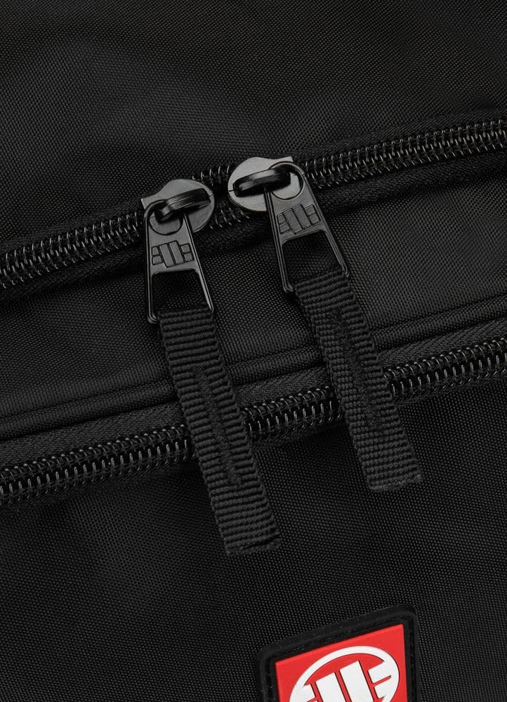 Pitbull borsone sportivo unisex nero in nylon resistente