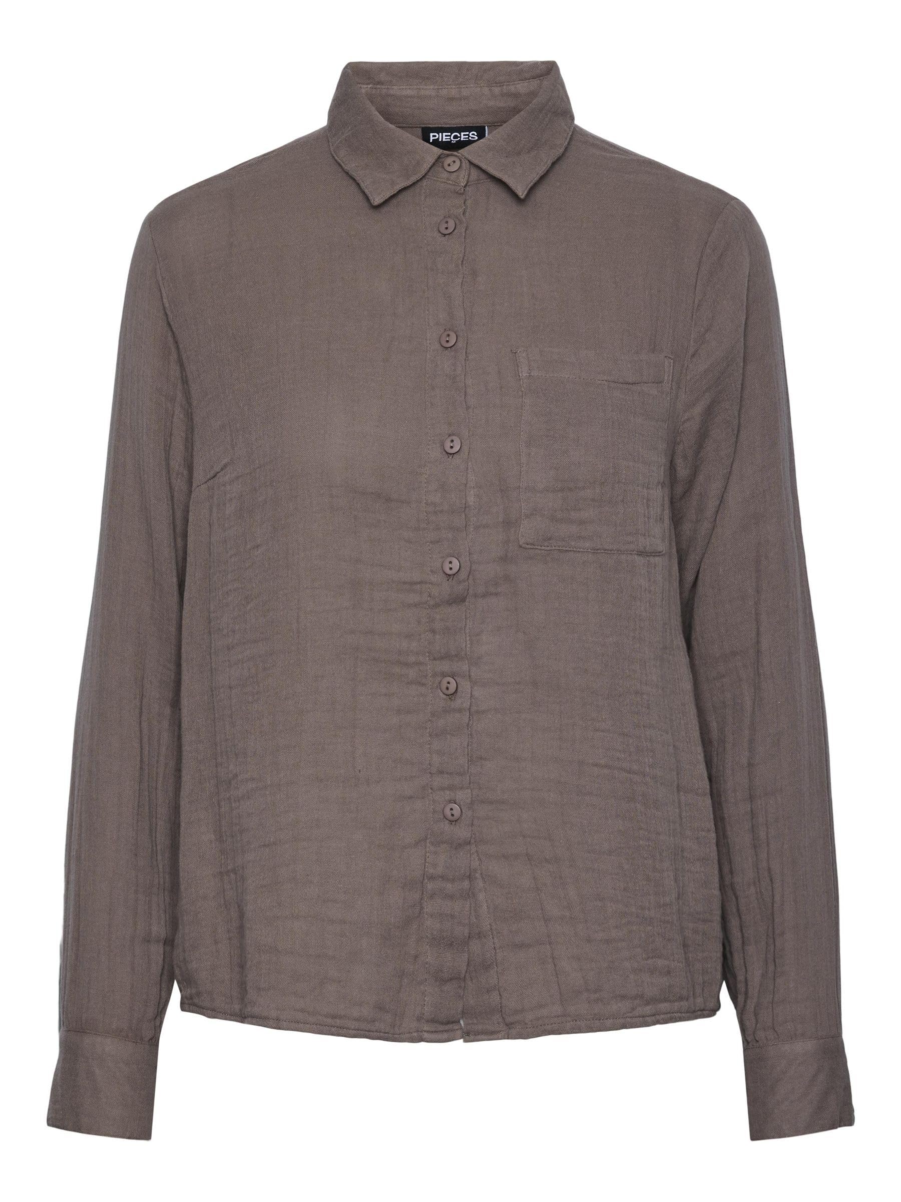 Pieces Pckappel Camicia Donna Maniche Lunghe S Ortensia