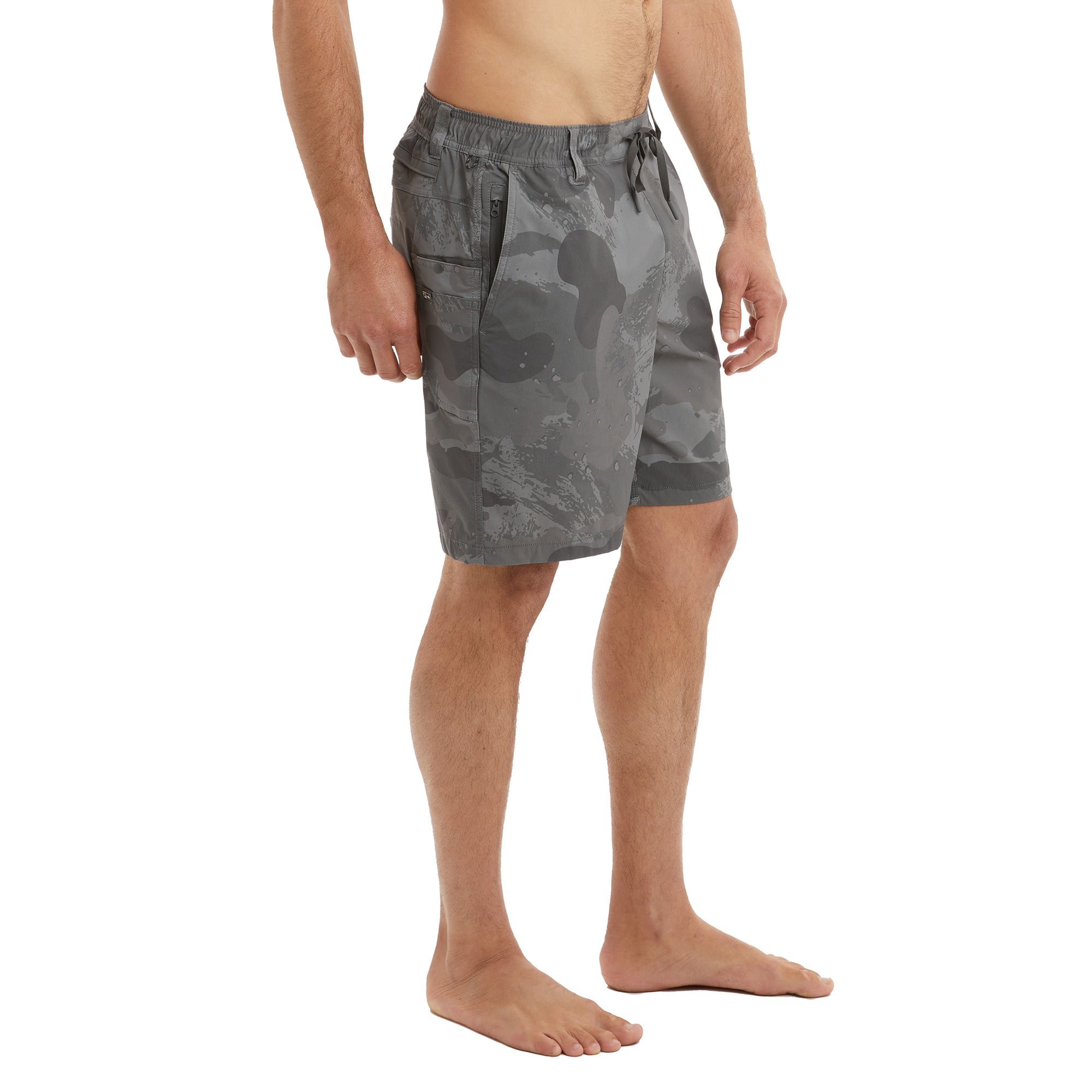 Pelagic Palomar pantaloncini pesca grafite elasticizzati