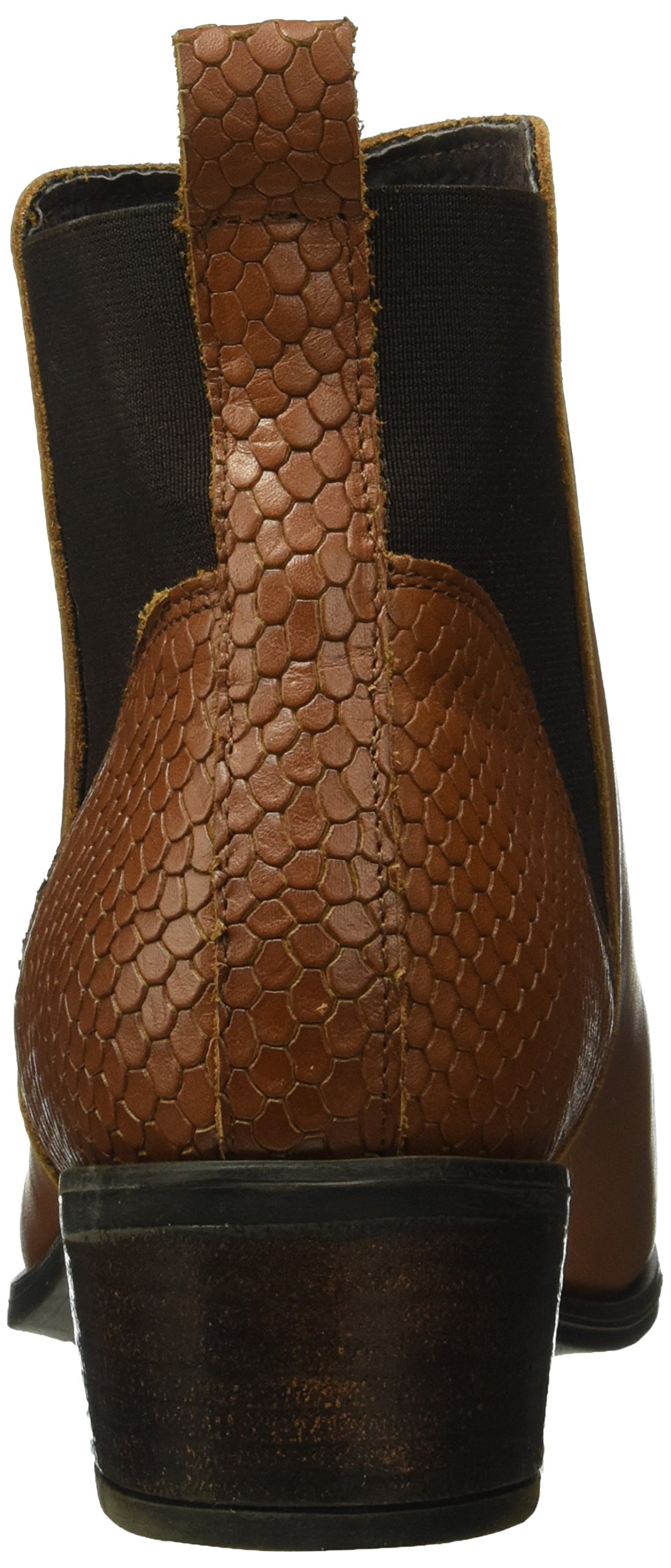 Pieces Psbecca stivali chelsea in pelle cognac 38 EU