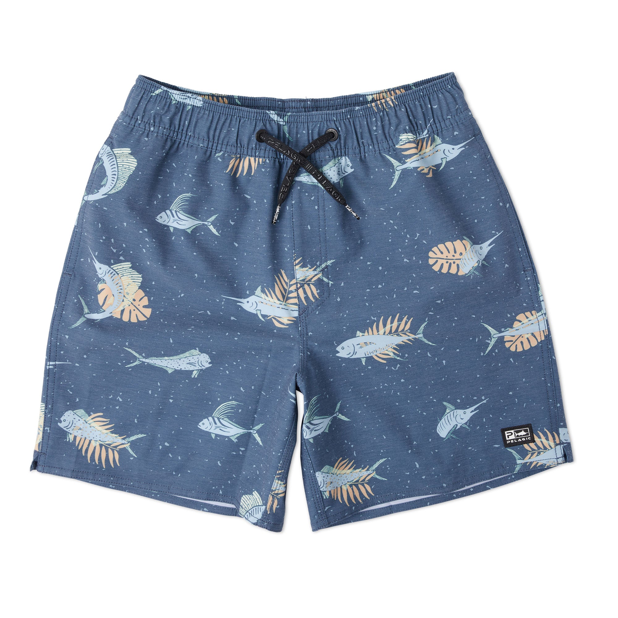 PELAGIC Youth Dockside shorts ragazzo Smokey Blue