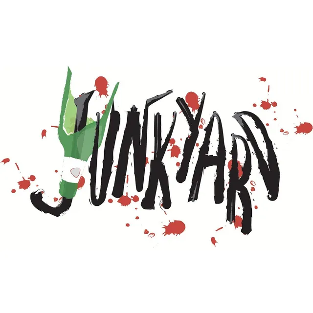 Matrix Music Store Junkyard Logo t-shirt cotone organico