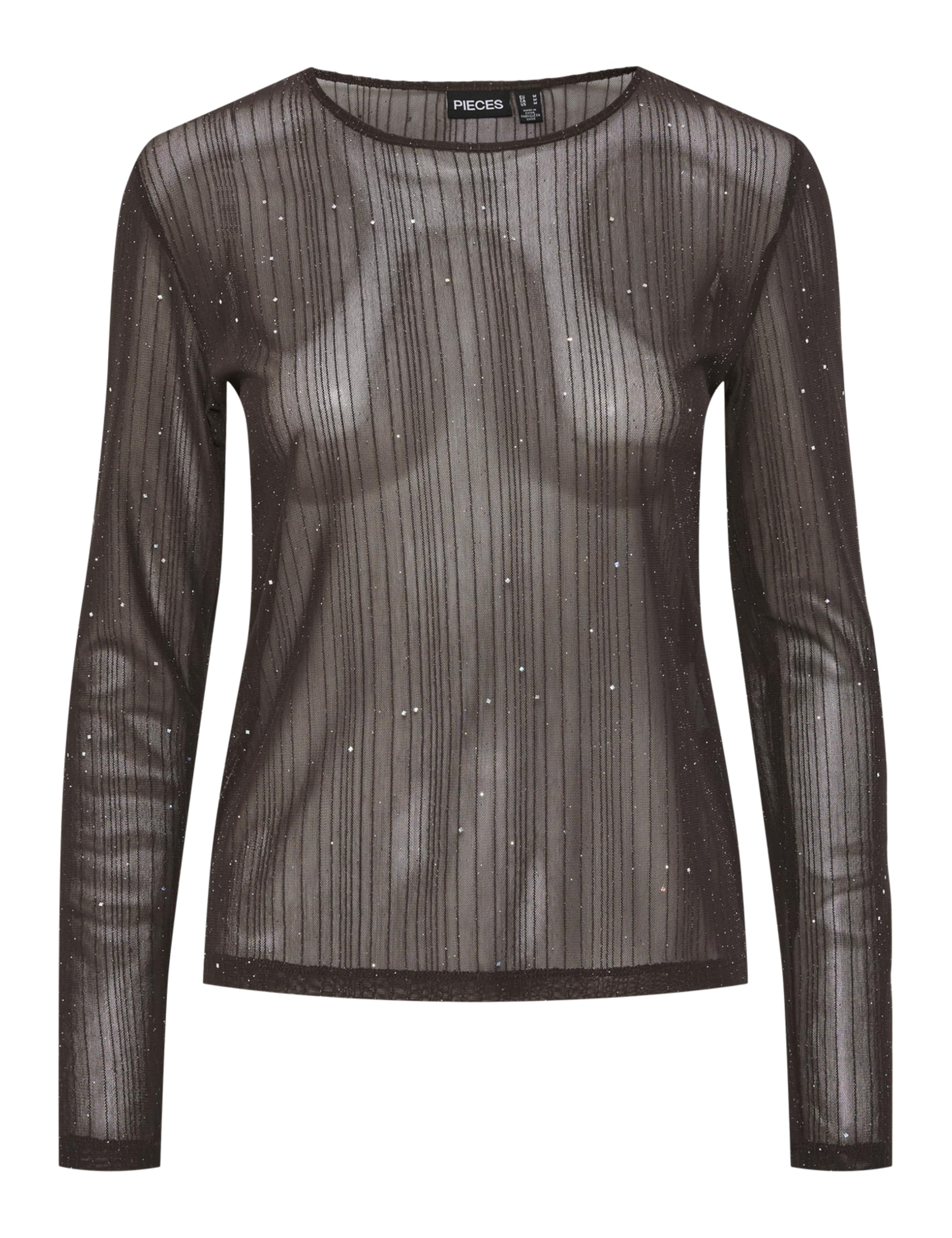 Pieces Pcpalme LS Top camicia donna maniche lunghe taglia M