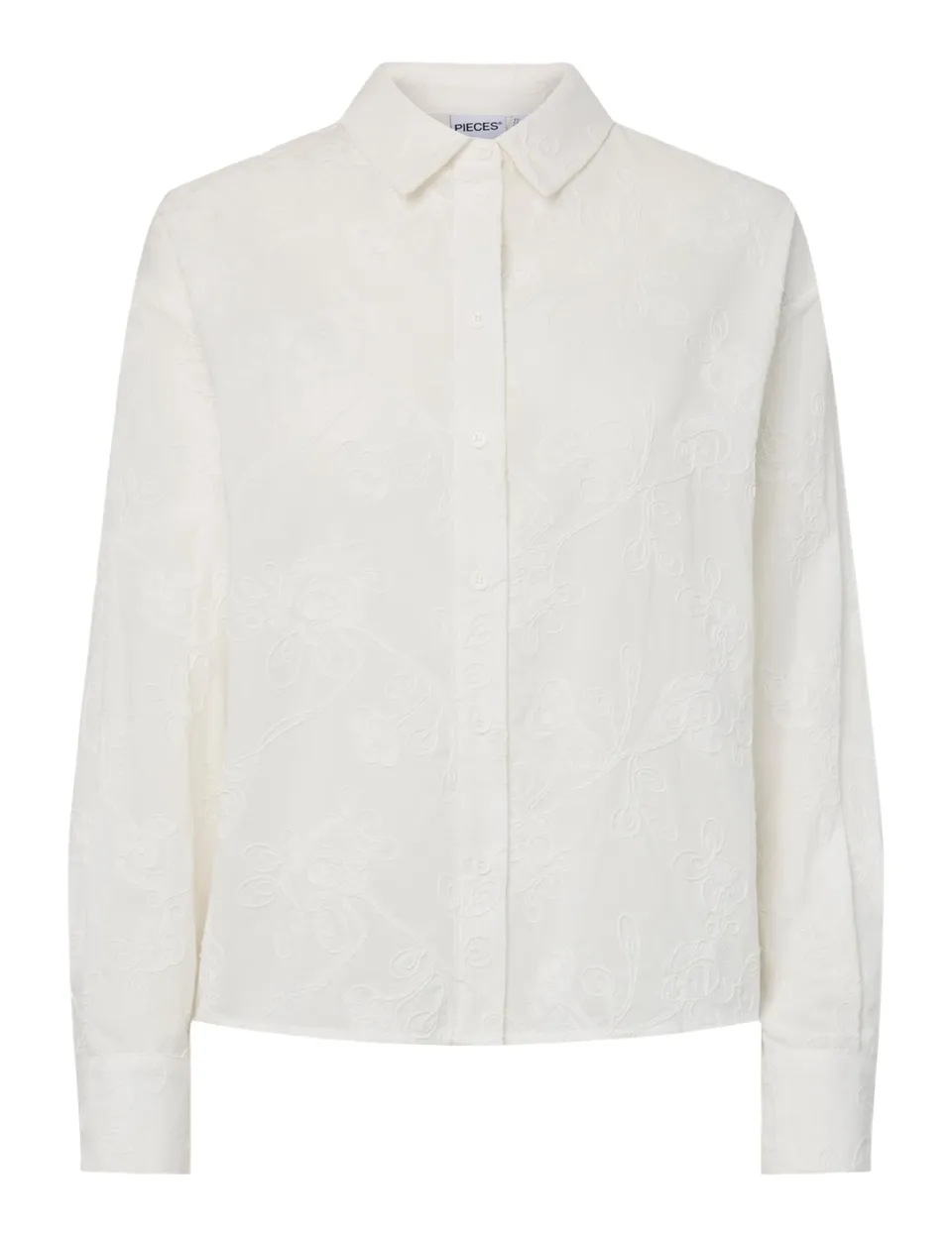 Pieces Pcjefina LS Shirt camicia donna manica lunga M