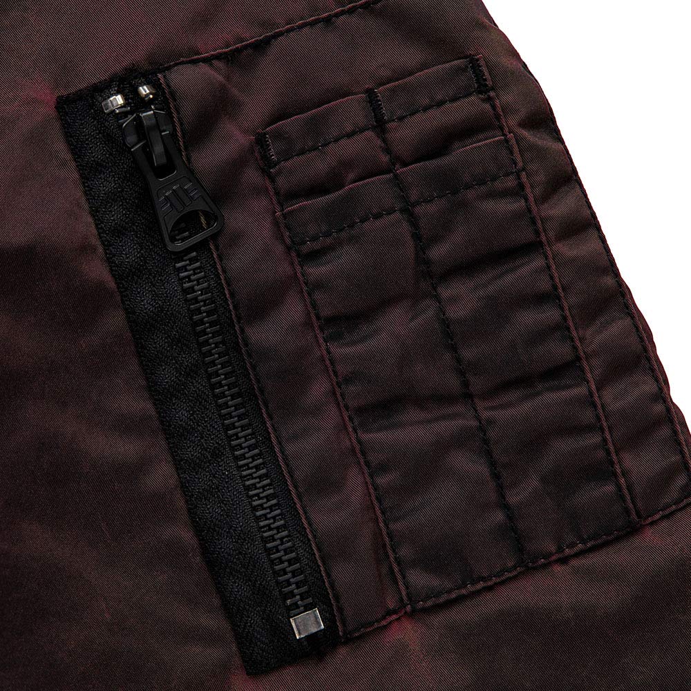 Pit Bull Sea Fire giacca nylon nero bordeaux S antivento