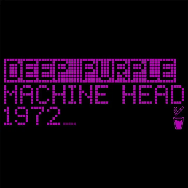 Matrix Music Store Rex Rock8bit Deep Purple t-shirt Smoke unisex cotone