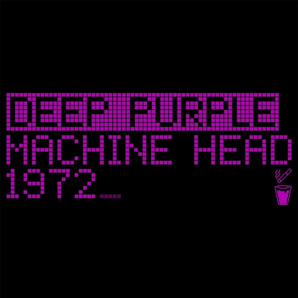 Matrix Music Store Rex Rock8bit Deep Purple t-shirt Smoke unisex cotone