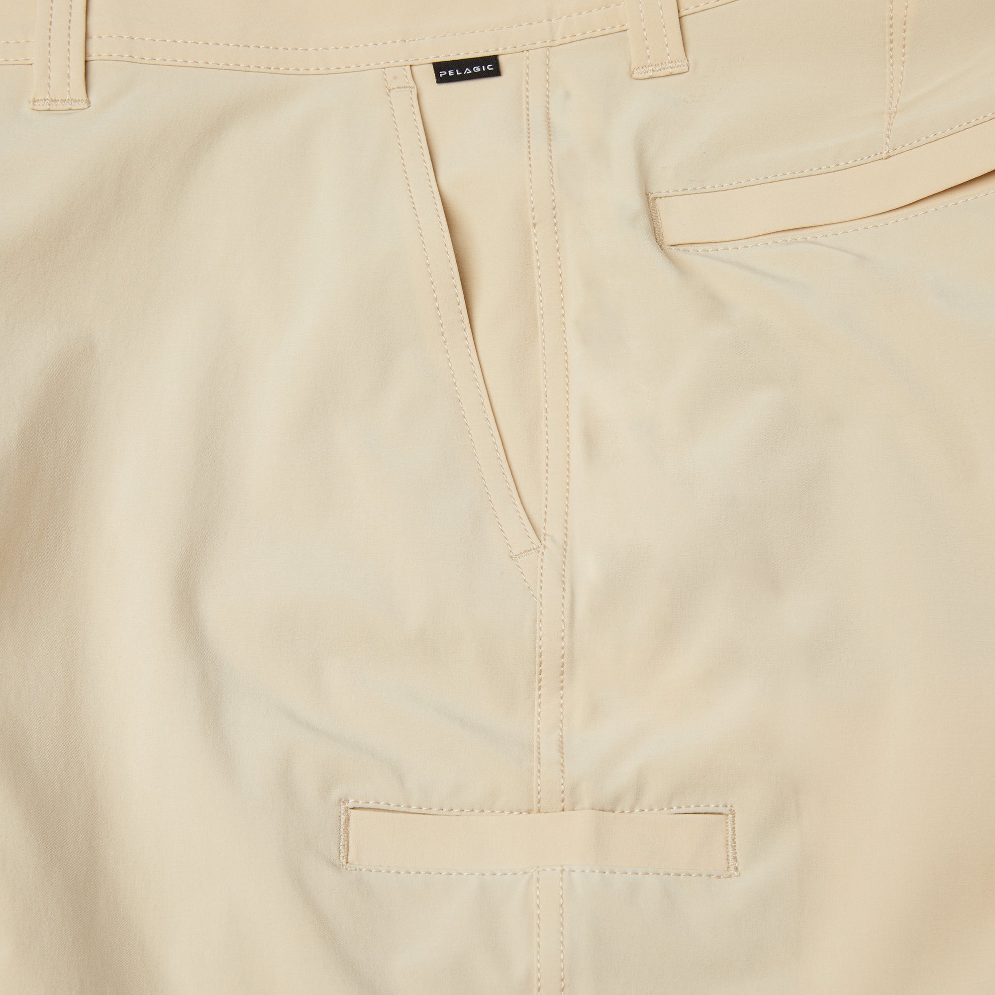 Pelagic Mako shorts uomo sabbia tessuto elasticizzato