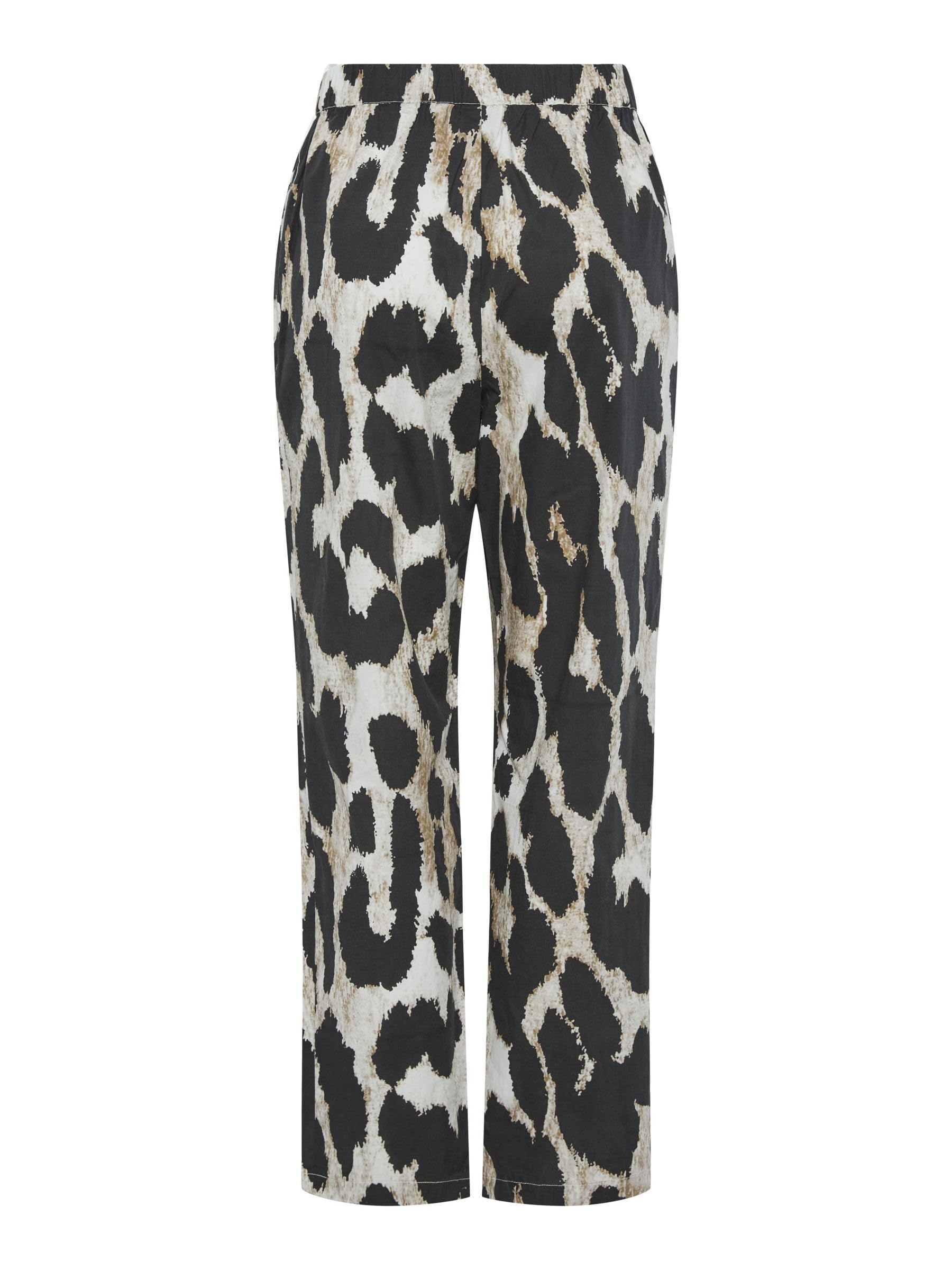 Pieces pantaloni donna in tessuto classici taglia M