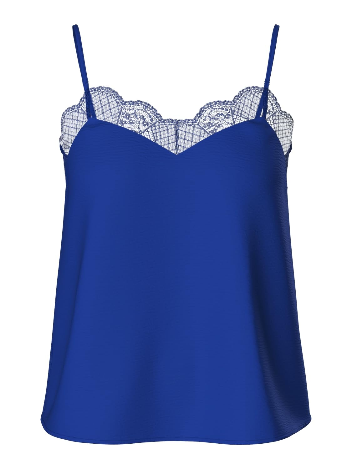 PIECES Pctiffany top donna pizzo senza maniche