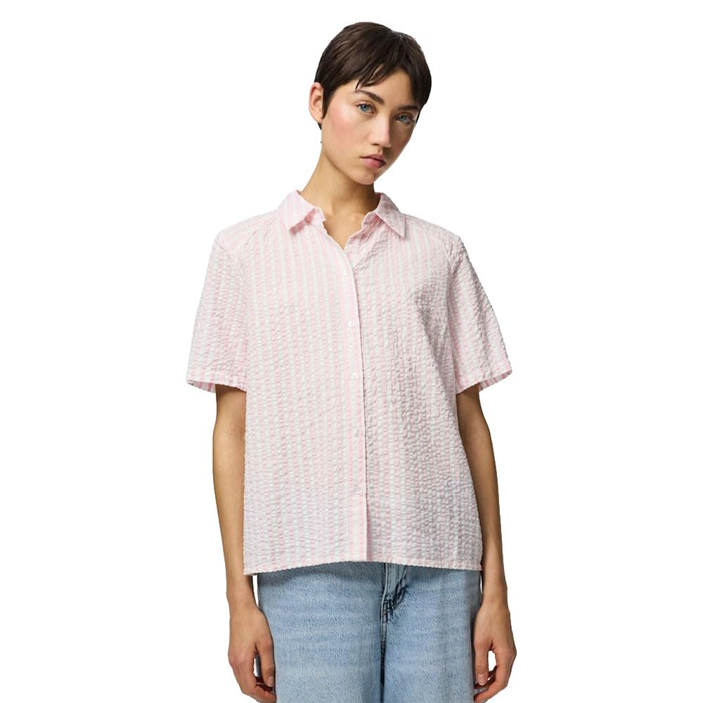 Pieces Stinna camicia donna 2XL in cotone