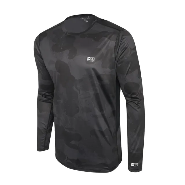 Pelagic Vaportek maglia pesca nera UPF 50+