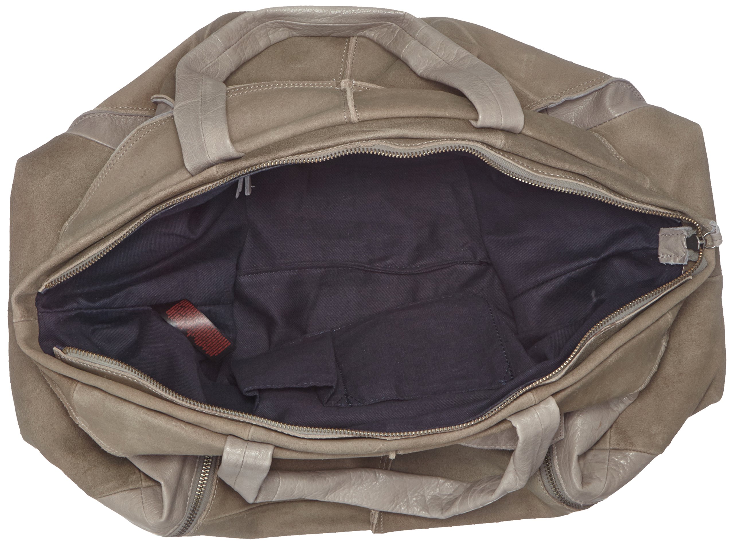 Pieces Pclilja Leather weekend bag donna pelle grande