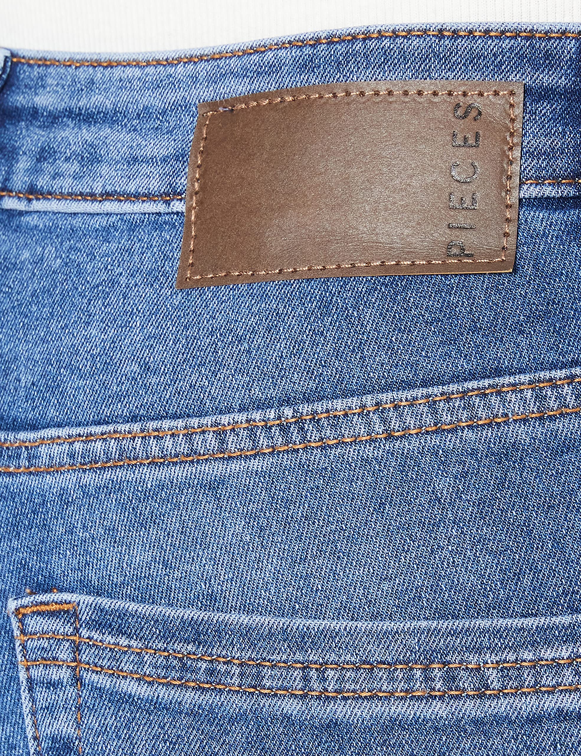 Pieces Jeans Skinny Donna Tinta Unita