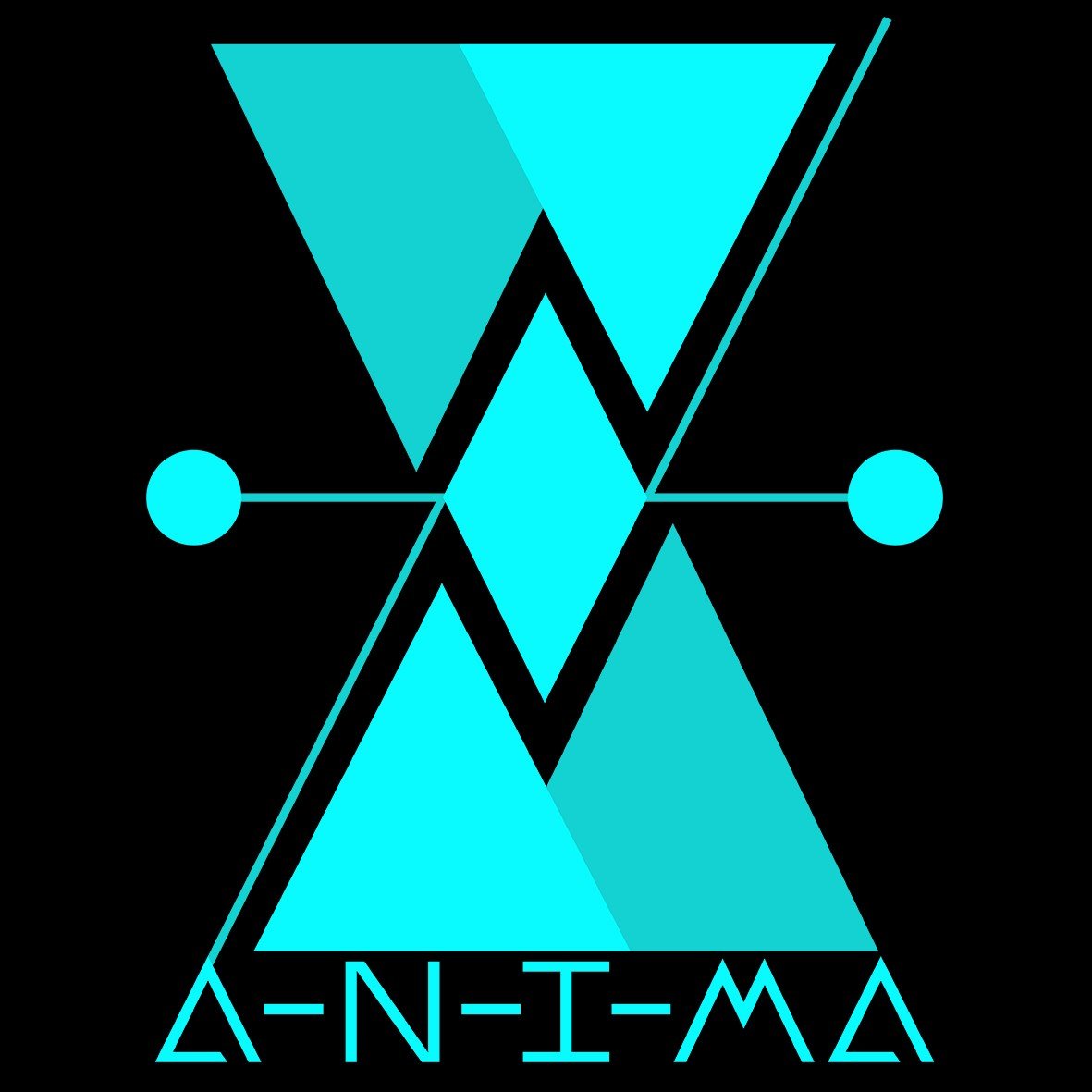 Matrix Music Store Tee-Records Anima Eyes Logo t-shirt cotone organico