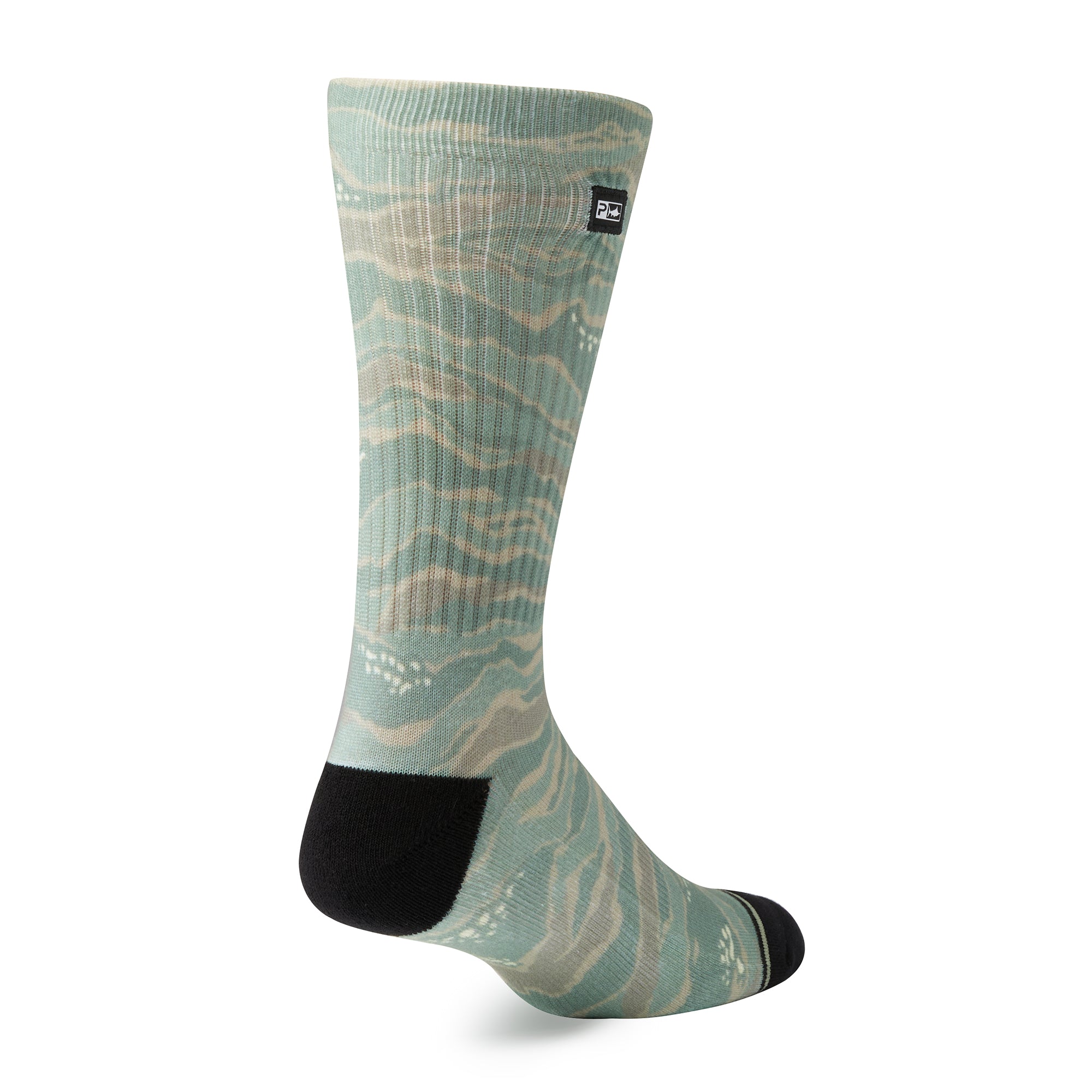 Pelagic Wahoo Camo calzini Mangrove traspiranti