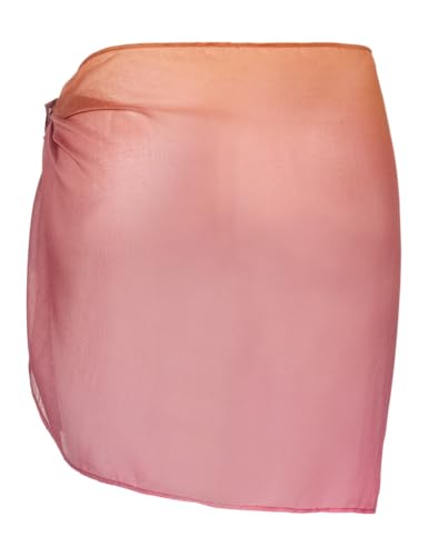 Pieces Pcbaninna 5in1 Short Sarong Wvn Bc short donna ocra rossa
