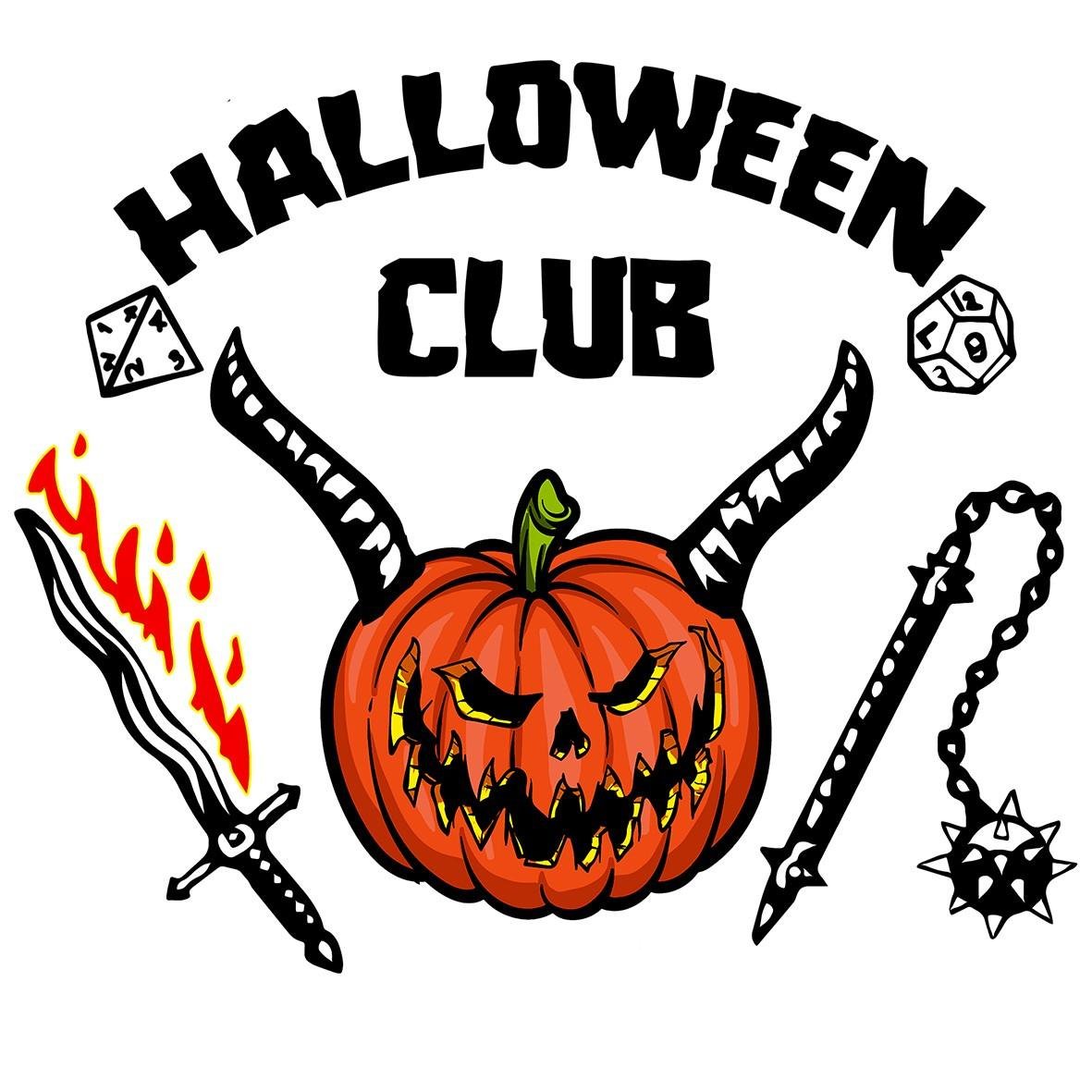 Matrix Music Store Halloween Club Logo t-shirt unisex stampa digitale