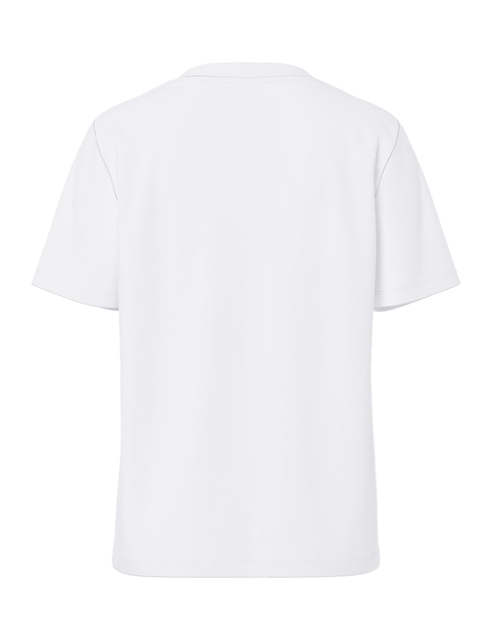 Pieces Pcpost maglietta donna L bianca cotone