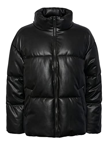 PIECES Pcadela Pu Jacket giacca XS ecopelle imbottita