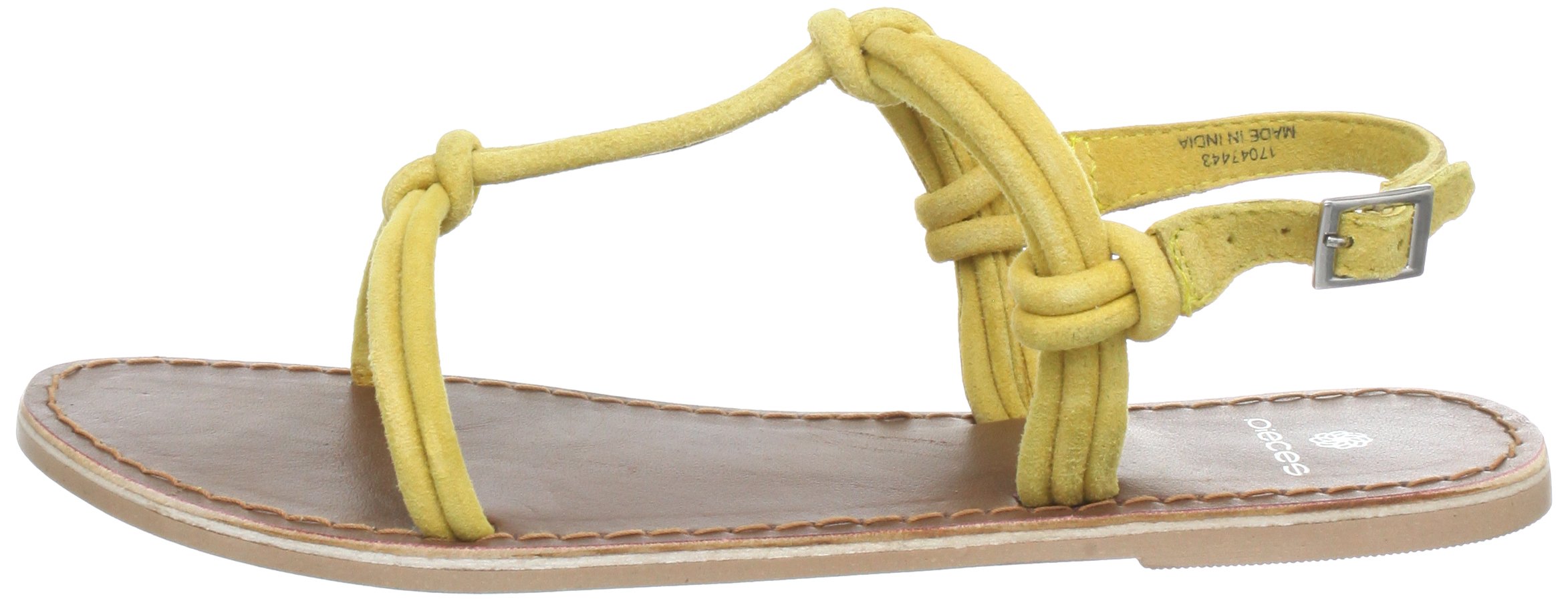 Pieces Chili sandali donna camoscio giallo 37 EU