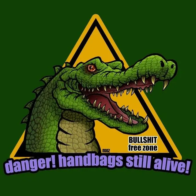 Matrix Tribe Maoz Crocodile Danger t-shirt stampa cotone